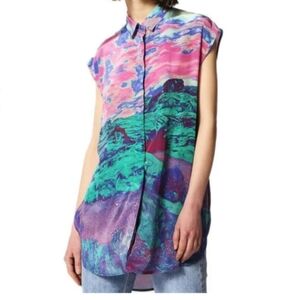 Diesel C Sole Colorful Tunic Top (M)